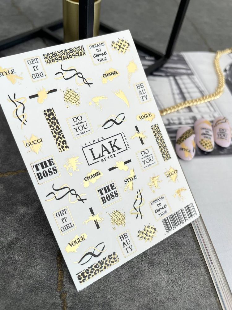 LAK слайдер-дизайн FOIL 102