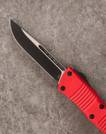 Автоматический складной нож SteelBro Troodon S/E Red Droppoint Black VG-10 139-1RD (черный-красный)