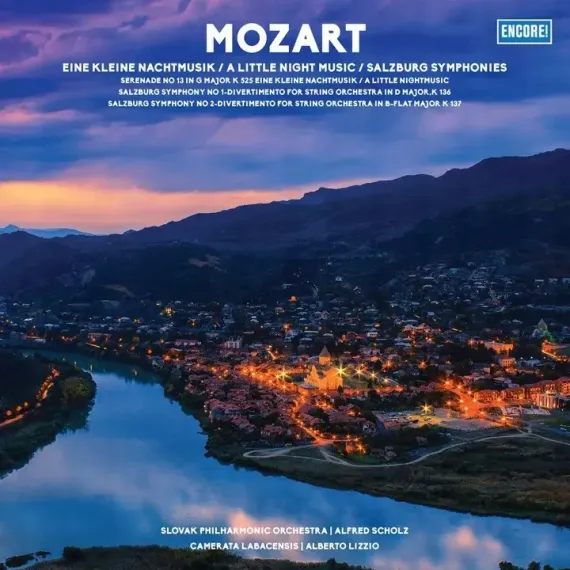 Wolfgang Amadeus Mozart – Eine Kleine Nachtmusik, A Little Night Music, Salzburg Symphonies LP