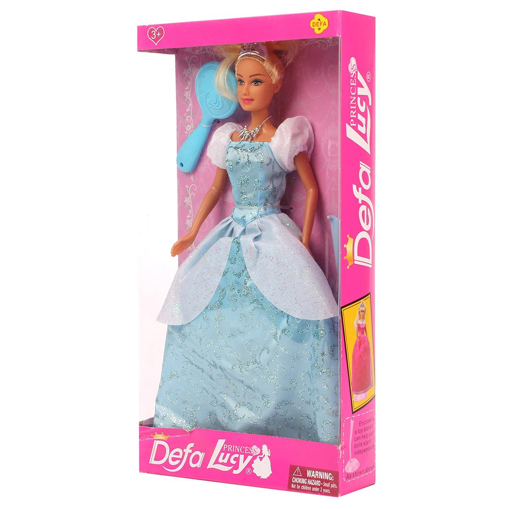 Кукла гнущаяся, с аксесс. в ассорт. в коробка DF8261. (Defa Lusy)