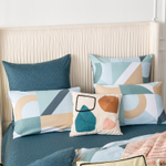 Комплект постельного белья Люкс Сатин 100% хлопок на резинке AR296