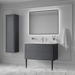 Опора мебельная IDDIS Optima Home, 2 шт, массив березы, 30 см, черный, OPH30B1i96