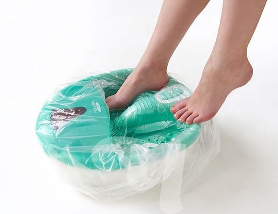 Пакеты одноразовые для педикюрных ванн 50х50х20 см. 100 шт.