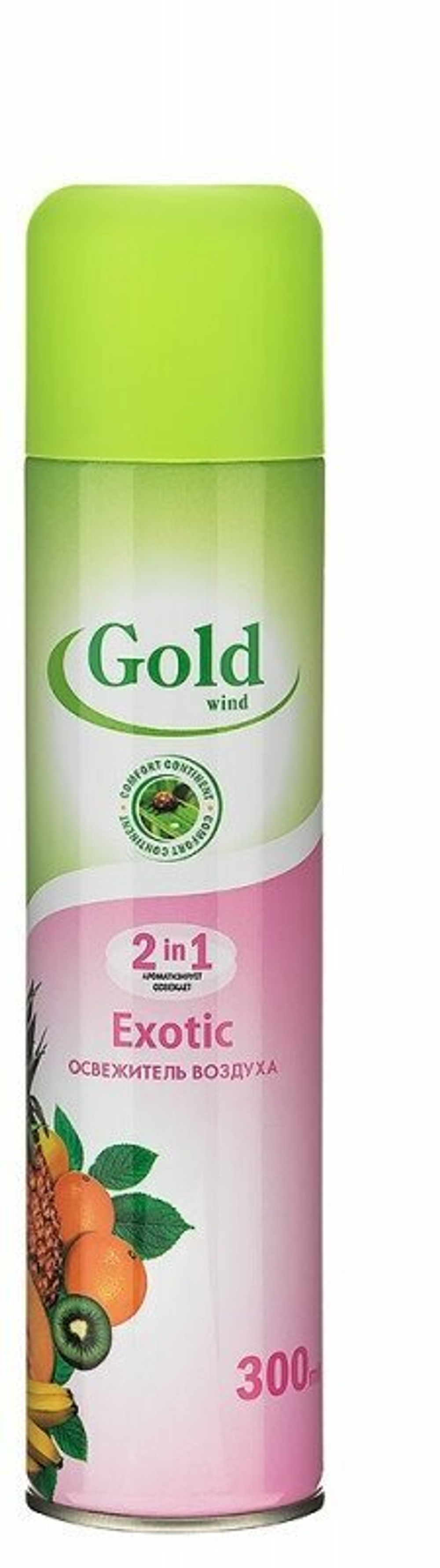 ОСВЕЖИТЕЛЬ ВОЗДУХА GOLD WIND EXOTIC 300МЛ
