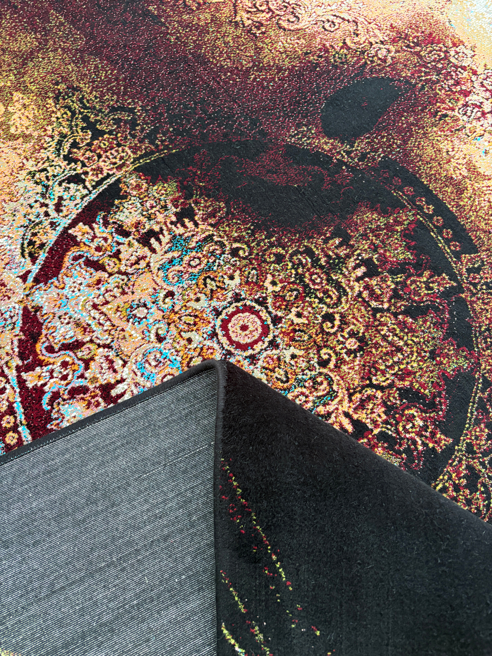 Ковер Isfahan 1283_VM17 Dark Blue/Bordo Прямоугольник