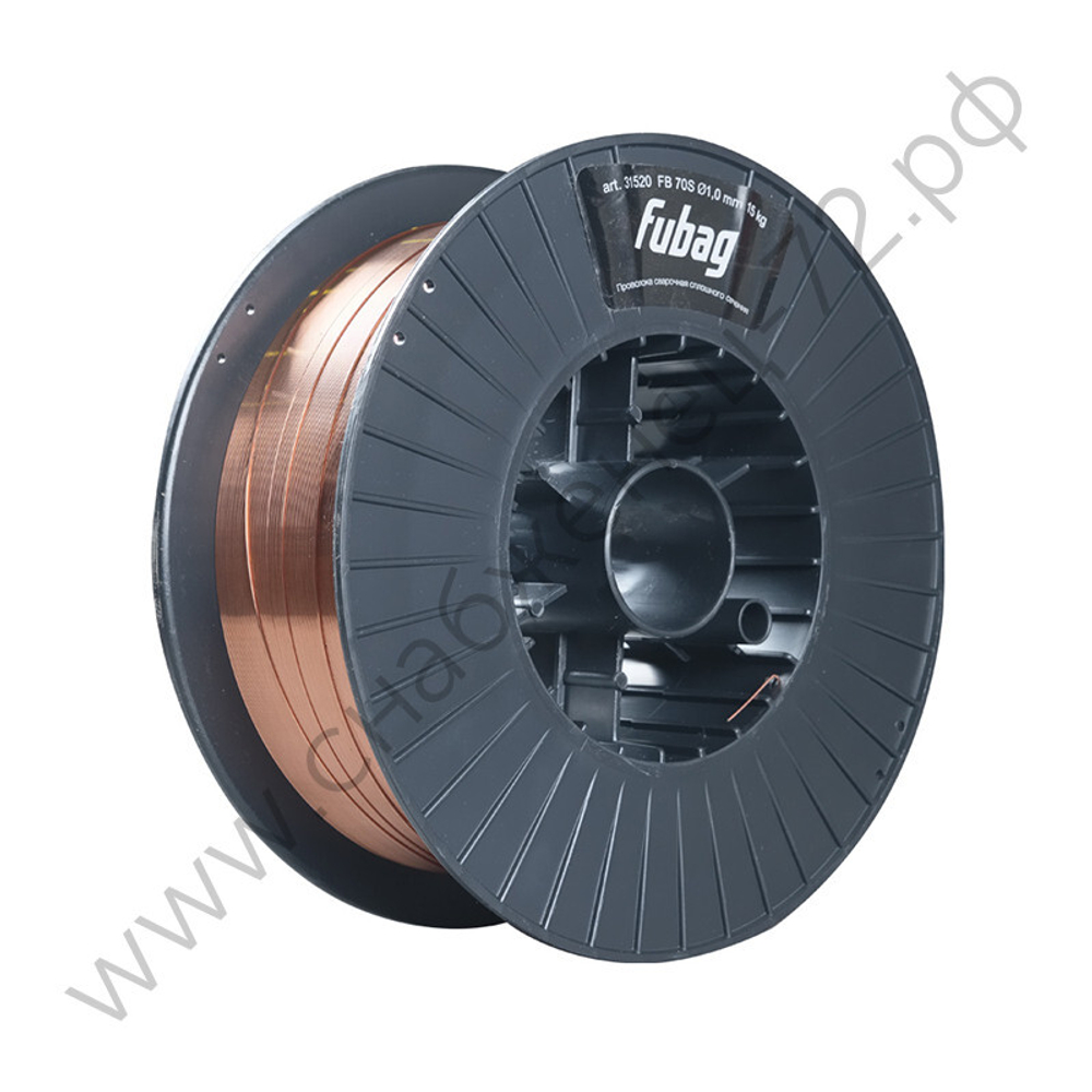 FUBAG Проволока сварочная сплошного сечения FB 70S 1.0 мм катушка 270 мм 15 кг
