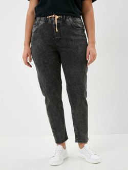 Джинсы на резинке больших размеров