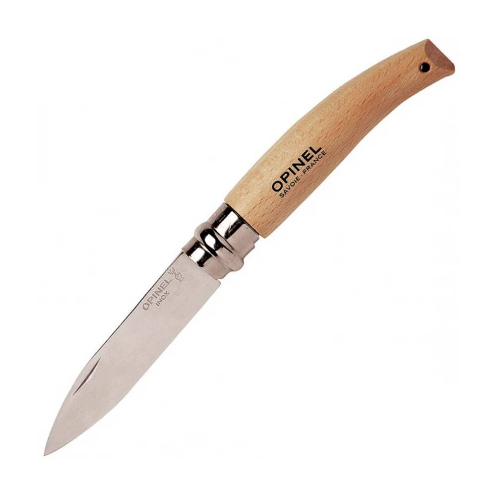 Нож Opinel №8 садовый, нержавеющая сталь, в коробке