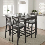 Барный стол - IKEA EKEDALEN/ЭКЕДАЛЕН ИКЕА  120x80x105 см,  темно-коричневый
