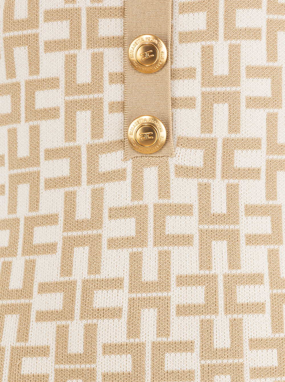 Elisabetta Franchi платье - золотой