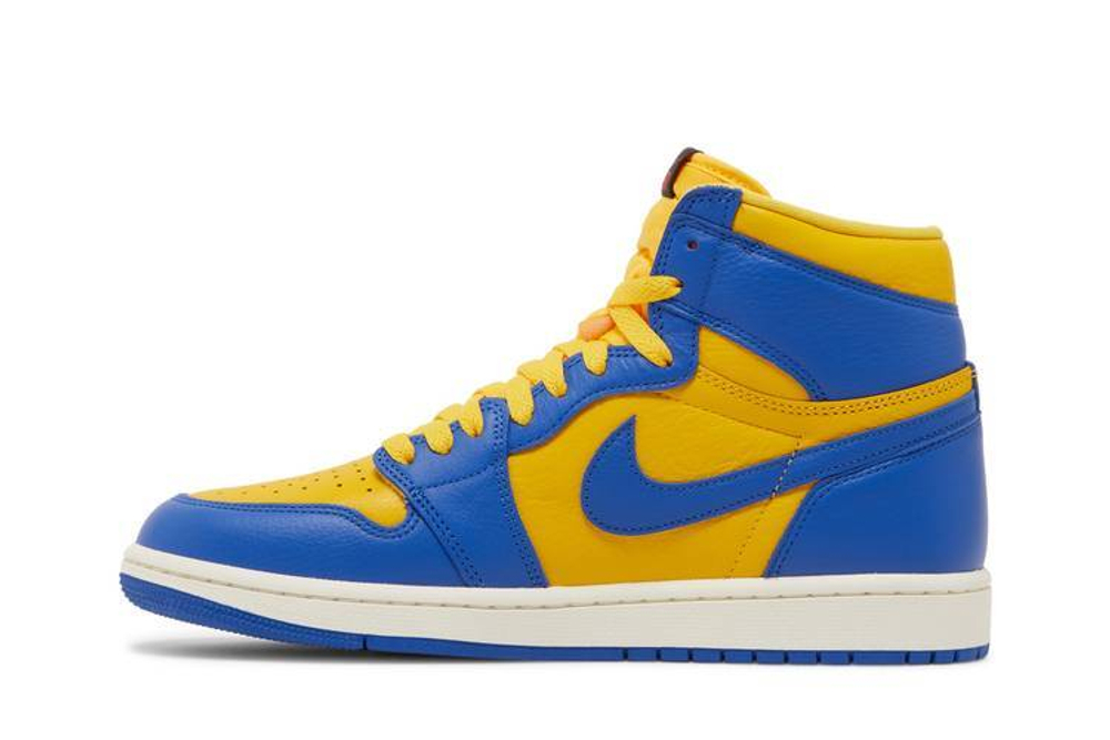 Кроссовки Jordan Air Jordan 1 High Og "Game Royal And Varsity Maize" (Женская размерная сетка)