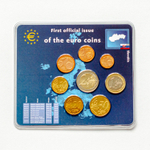 Slovakia 2009 Year Set: First Official Issue of the Euro Coins