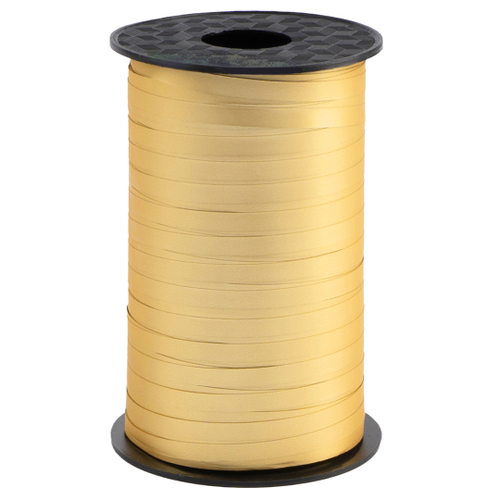 Лента полипропиленовая (0,5 см*250 м) Бронза, Матовый металл, 1 шт.