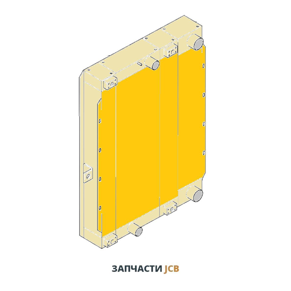 Радиатор в сборе JCB 30/926613, 30-926613