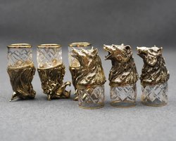 Подарочный набор стопок перевертышей "Охотничьи трофеи"