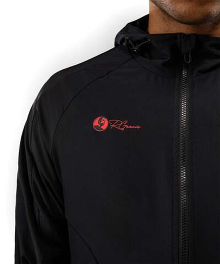 Ветровка Venum x Roger Gracie Black/Red