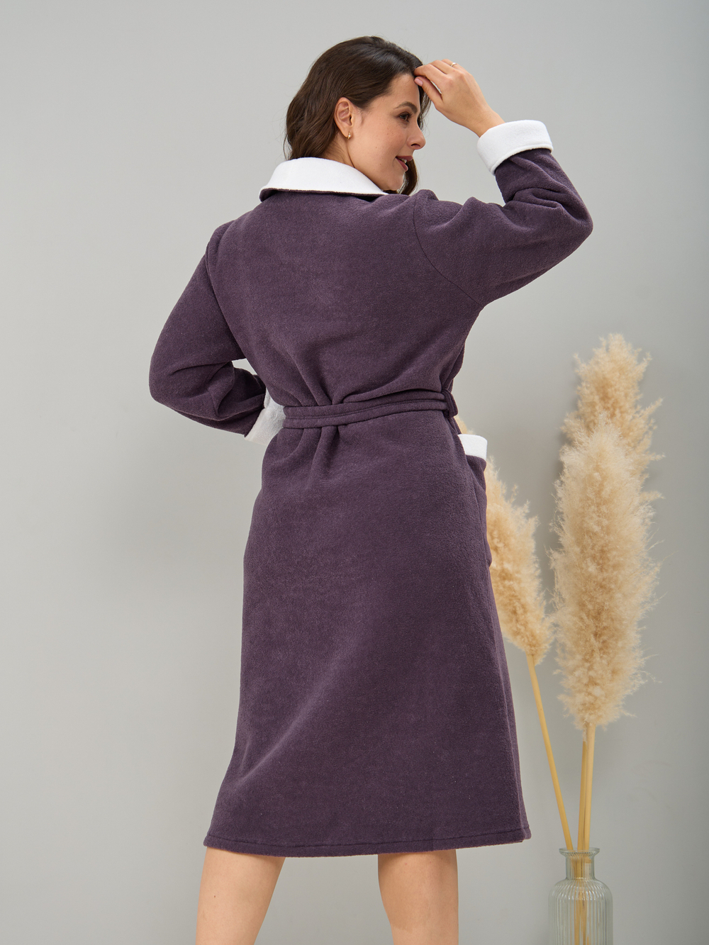 Халат Хмн-041/лиловый