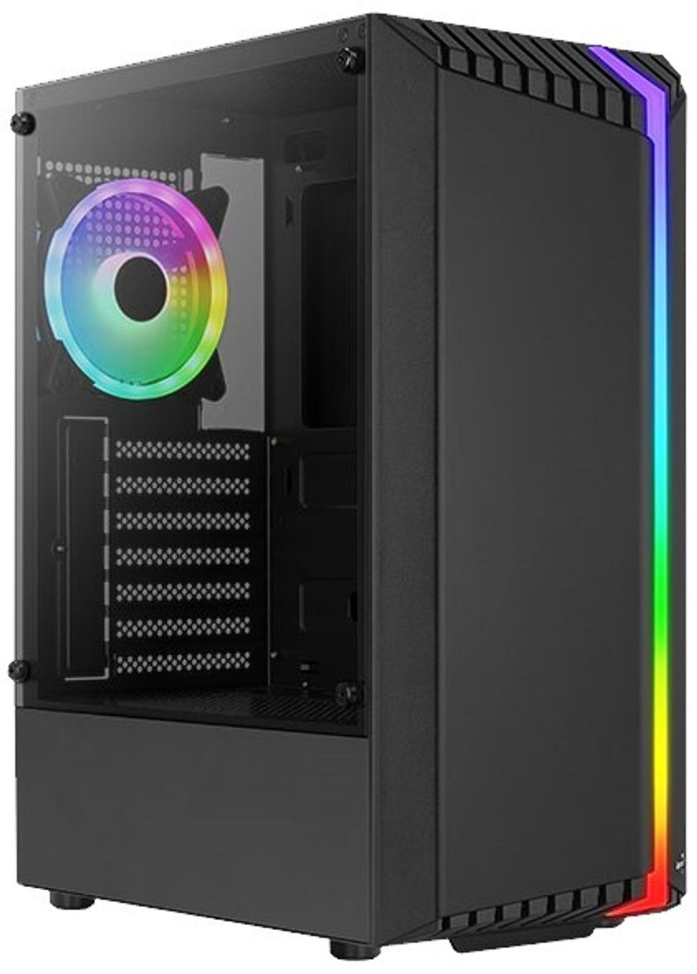 Корпус ATX AeroCool Bionic-G-BK-v2