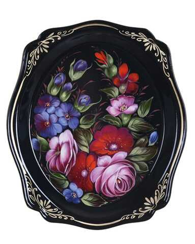 Zhostovo metal tray A3D020326255