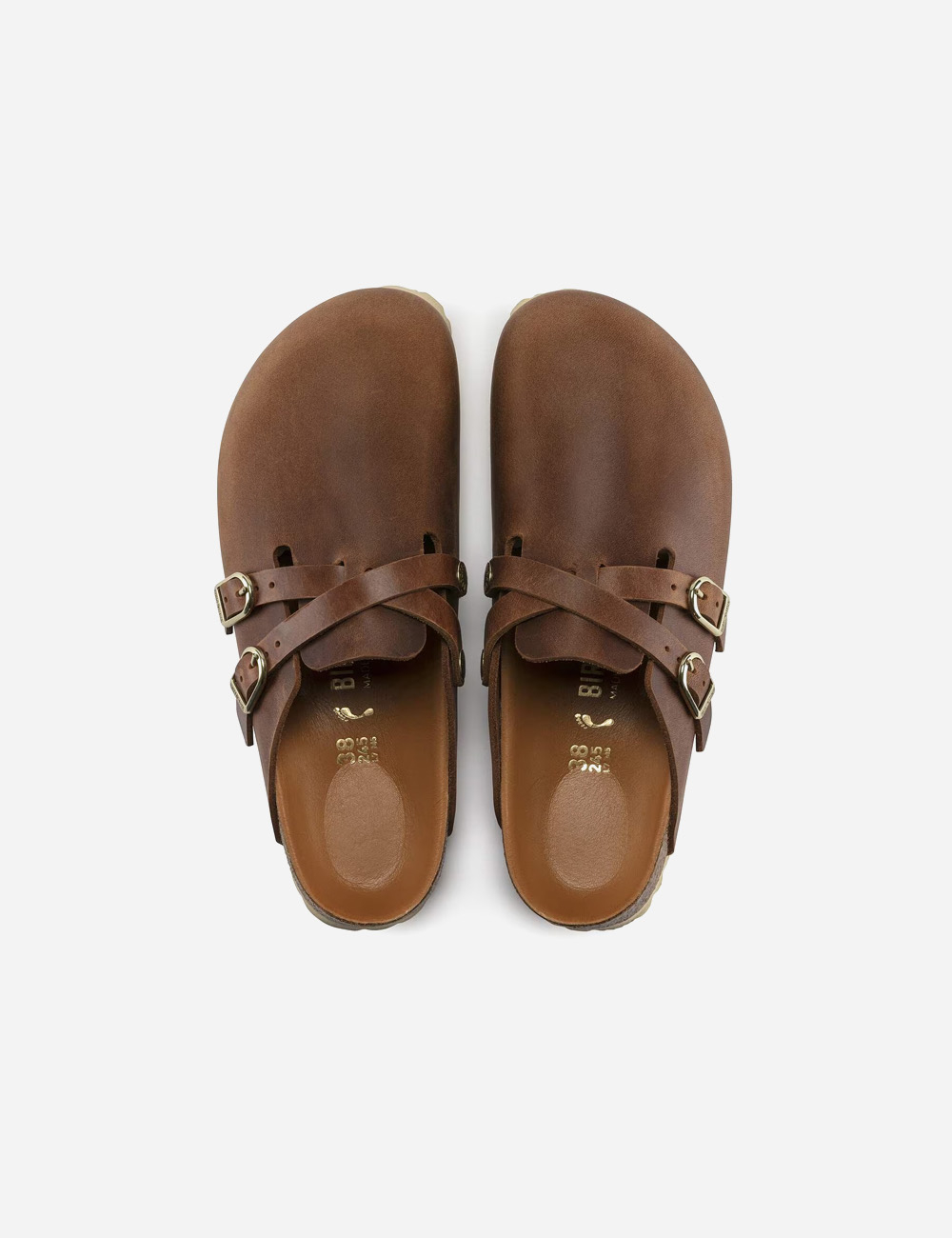 Birkenstock Boston Blair Leather "Cognac"