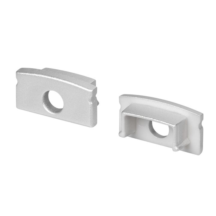 Заглушка LINE-1708 SILVER с отверстием Arlight 054381