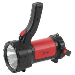 Светодиодный фонарь ЭРА PA-607 прожектор аккумуляторный 8 Вт, литий, поворотная ручка, Альфа | Прожекторные фонари