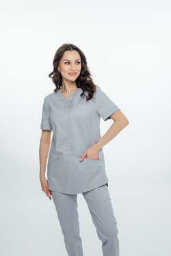 Блуза медицинская женская | Бл-353 к клеон стрейч