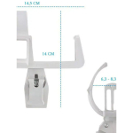 Подстаканник, держатель бутылок БЕЛЫЙ для электросамокатов велосипедов колясок