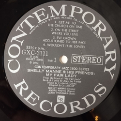 Винтажная виниловая пластинка LP Modern Jazz Performances Of Songs From My Fair Lady Моя Прекрасная Леди (Japan 1974)