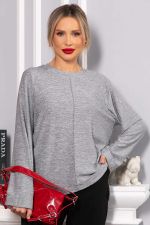 Джемпер трикотажный Ютта (серый) Б14726-30М LT Collection