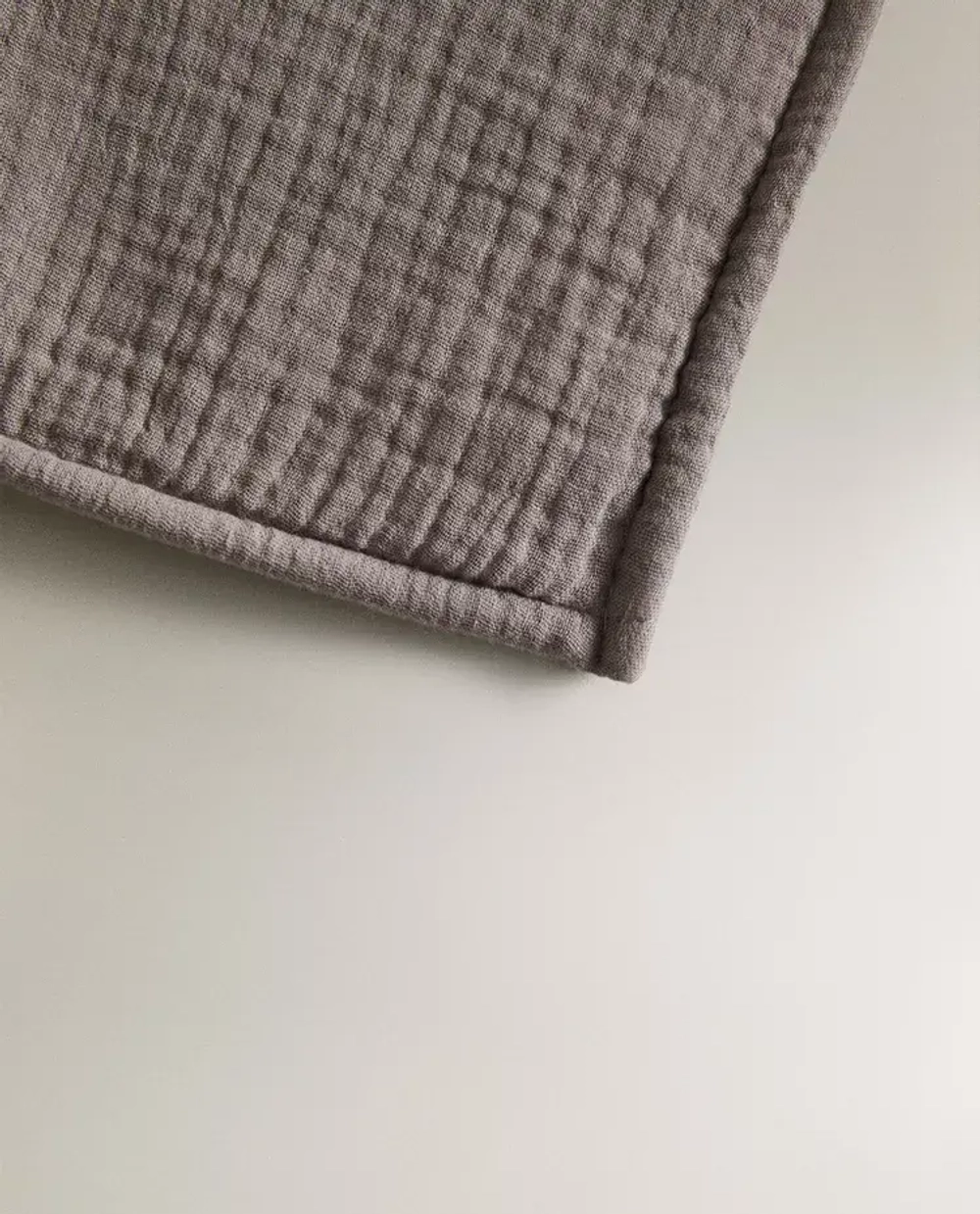 ZARA HOME ДЕТСКОЕ УТЕПЛЕННОЕ ОДЕЯЛО, СЕРЫЙ