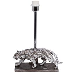 Настольная лампа Тигр Античное Серебро Тюссо Мурена