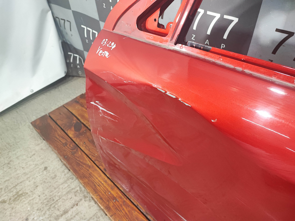 Дверь передняя левая Lada Vesta 15-нв Б/У Оригинал 8450039379