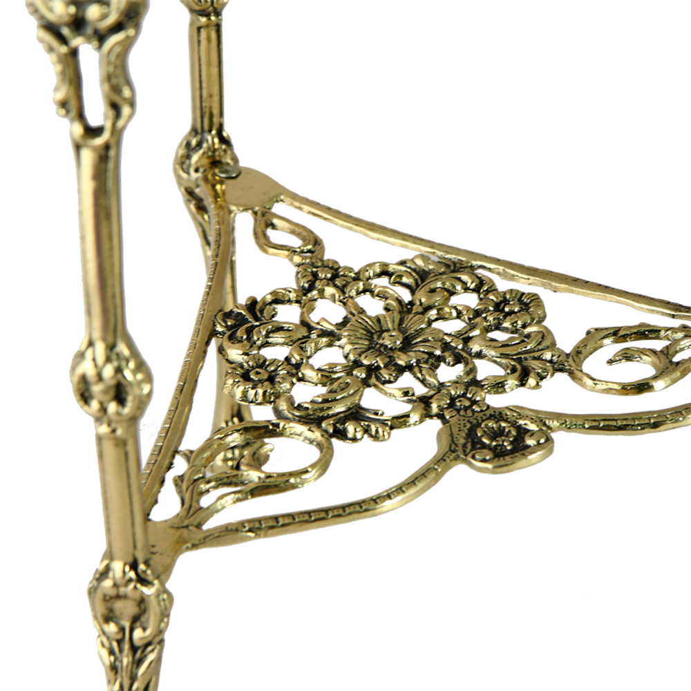 Bello De Bronze Столик угловой с зеркальной поверхностью