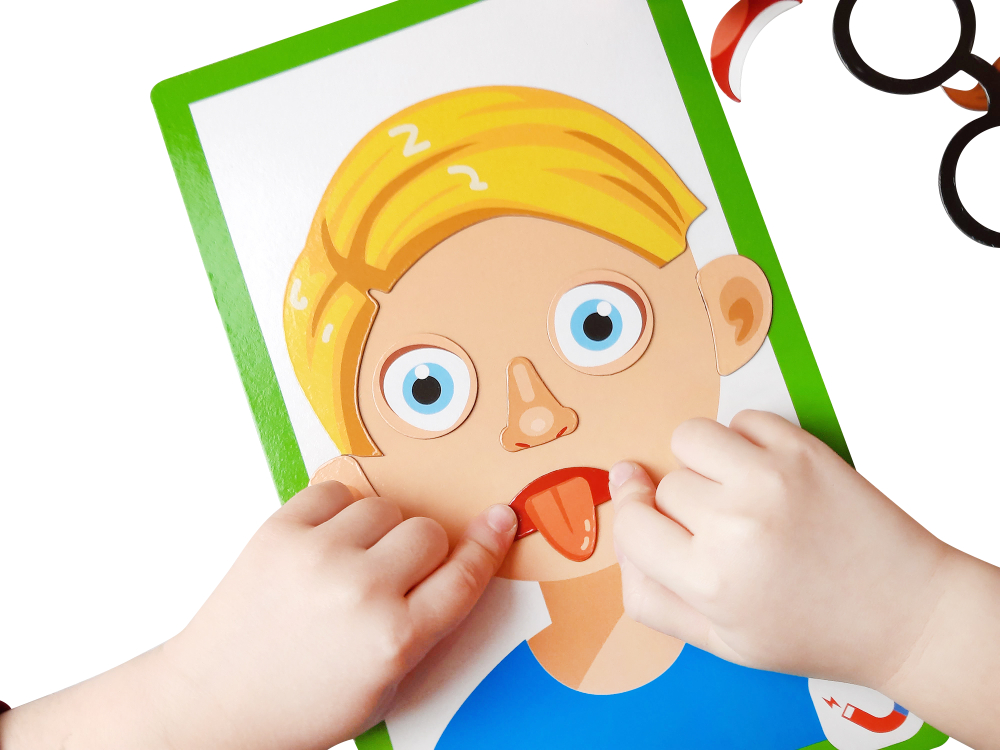 Игра магнитная Эмоции магнитные истории