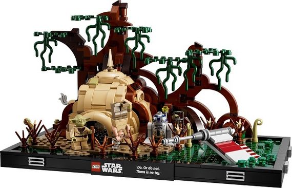 Lego konstruktor 75330 Dagobah Jedi Training Diorama