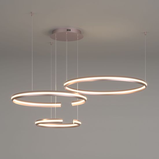 90180/3 / подвесной светильник / сатин-никель