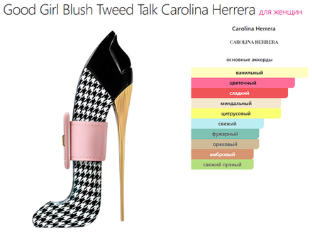 Good Girl Blush Tweed Talk Carolina Herrera 80ml (duty free парфюмерия)