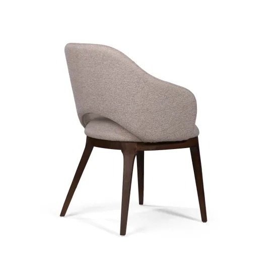 Стул Atrio массив ткань цвет белый