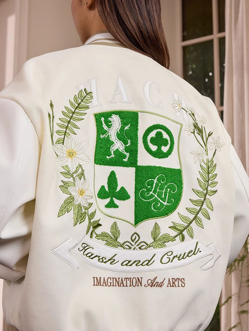 Бомбер HARSHandCRUEL "Academy" Varsity Jacket