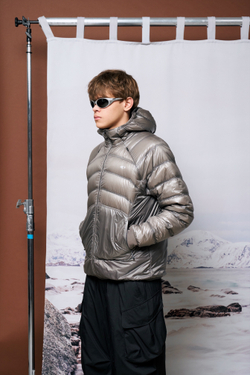 Куртка Nothomme Blue Down Jacket "Silver"