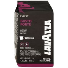 Кофе в зернах Lavazza Gusto Forte 1 кг, 2 шт