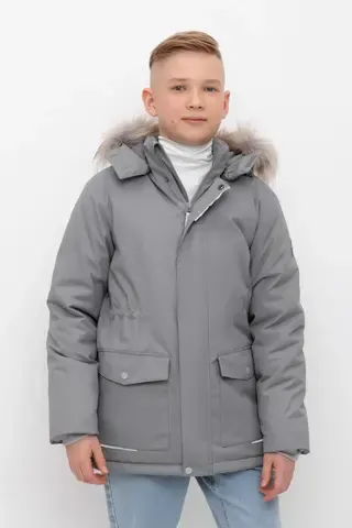 куртка  для мальчика  ВК 36103/3 ГР (122-158)