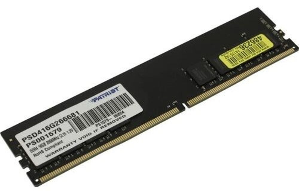 Оперативная память Patriot PSD416G266681 DDR4 16 Gb