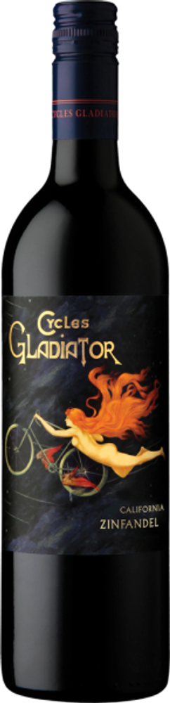 Вино Сайклс Гладиатор Зинфандель сух кр 0,75 14% Вайн Хулиганс Италия