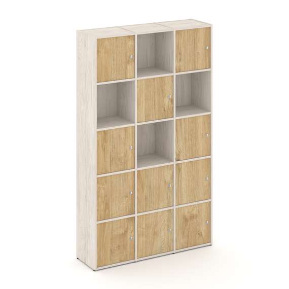 Locker plus Комплект №9 LK.K-009 Денвер Светлый/Тиквуд Светлый 1188*350*1983