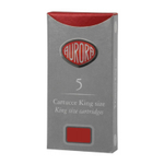 Картридж с чернилами для перьевой ручки Aurora red, упаковка из 5 шт.