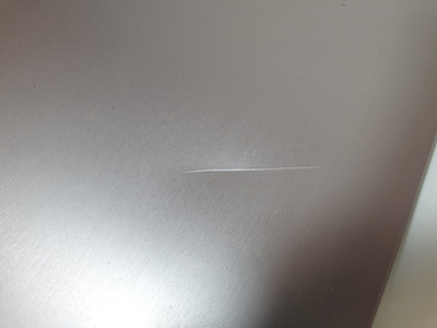 Крышкa матрицы HP DV7-4000ER, дефект, 3JLX9TP103