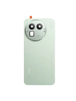 Задняя крышка для Realme GT 8 Pro зеленая (Green) со стеклом камеры
