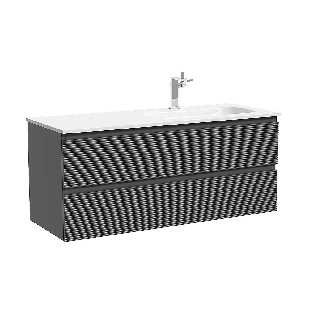 Тумба с раковиной Sancos Folk FL120GS 120 Grey soft
